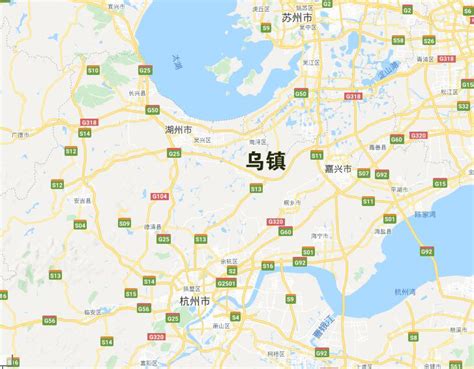 乌镇旅游地图正版