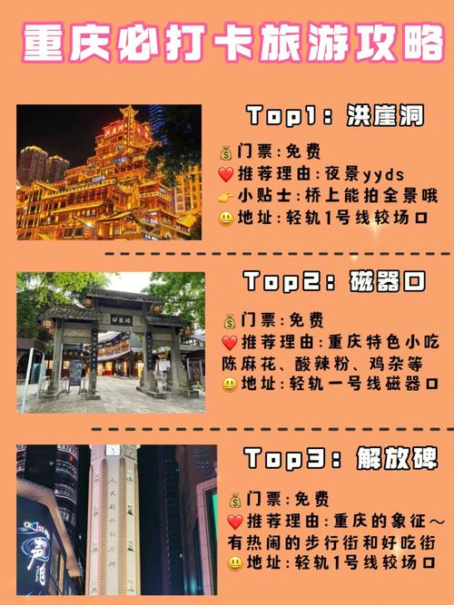 重庆四天三晚深度游攻略本地人的私藏路线