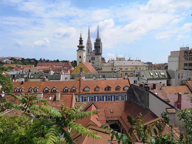 萨格勒布旅游地图