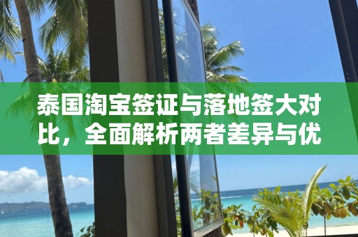 泰国淘宝签证与落地签大对比，全面解析两者差异与优劣