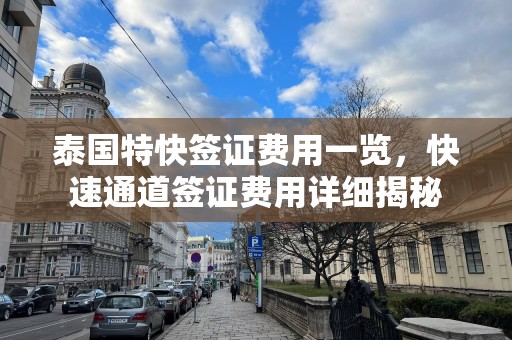 泰国特快签证费用一览，快速通道签证费用详细揭秘