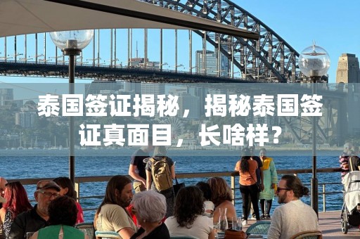 泰国签证揭秘，揭秘泰国签证真面目，长啥样？